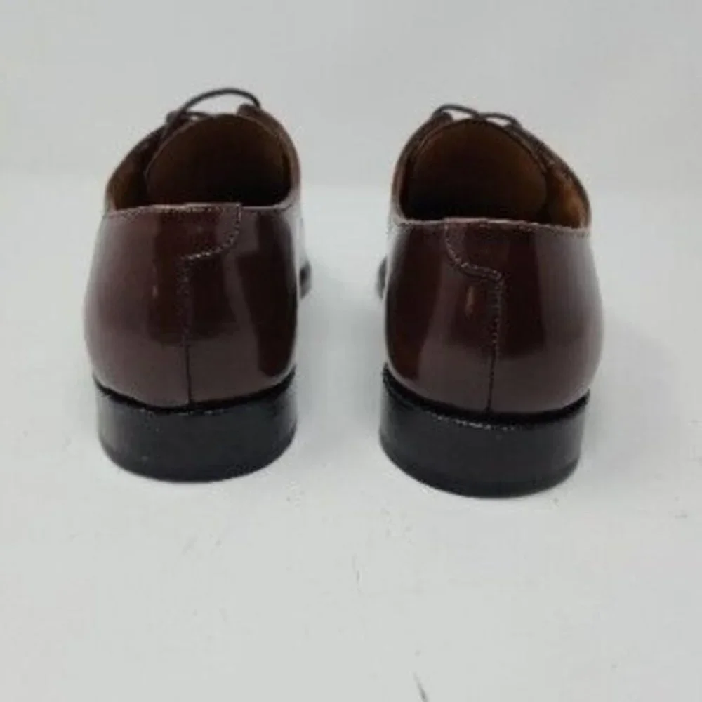 Cole Haan Shoes Men's‎ 9 D Brown Derby Blucher Lace Up Split Toe Dress Oxfords